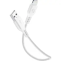 Cellularline Power Cable 60cm - Lightning, 0,6 m, Lightning, USB A, Weiß, 34 g, 7,2 mm