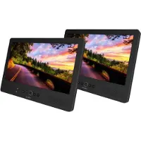 Reflexion DVD 1052 Monitorset mit DVD-Player, 2x 25,65 cm (10,1 Zoll) Display, USB