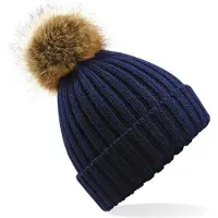 Beechfield Warme Kinder Mütze Beanie mit Schal