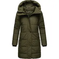 MARIKOO Damen Steppjacke Karumikoo XVI – warm, stylisch & mit Kapuze