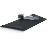 Titanwolf Gaming Mauspad, XXL Speed Gaming Mausmatte 900 x 400 x 3 mm mit Induktiver Ladestation, QI Charger)