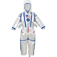 Souza Kostüm - Astronaut - Silber - - 3-4 Jahre (98-104) - Kostüme