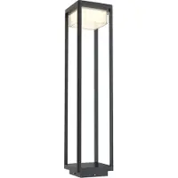 Maytoni LED Stehleuchte Baker Street in Schwarz 10W 520lm IP65