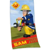 Feuerwehrmann Sam Badetuch "Feuerwehrmann Sam", (1 St., Badetuch 75 x 150 cm), mit dem tollem Motiv