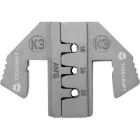 Toolcraft PLE-0K3 Crimp - Indsats Crimpfatning Deutsch K3 Passer til mærke: TOOLCRAFT PZ-500