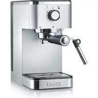 Graef ES400, Espressomaschine, 1,25 l, Gemahlener Kaffee, 1400 W, Edelstahl