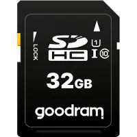 Goodram S1A0, 32 GB, SD, Klasse 10, UHS-I, 60 MB/s, 10 MB/s