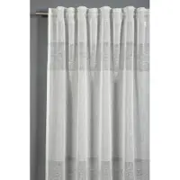 Gardinia Gardine "Schal mit Gardinenband Etamine", (1 St.), Stoff Etamine