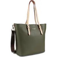 Bugatti Schultertasche Umhängetasche Ella Shopper Olive grün