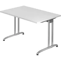 Hjh OFFICE PRO BELA 12 S - Weiß 120 x 80