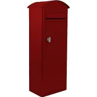 SafePost 70-5 Combi Briefkasten rot