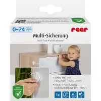 Reer Multifunktions-Kindersicherung, Weiß