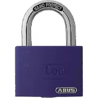 ABUS Zylindervorhangschloss T65AL/40 lila gl. Schlosskörperbreite 43 mm Aluminium gleichschliessend