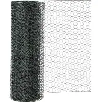 Siena Garden Sechseckgeflecht PVC grün 25/500 5 m