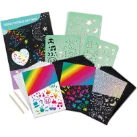 Hape E1071, Rubbelkarte für Kinder, 4 Jahr(e), Mehrfarbig, 26 Stück(e)