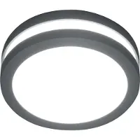 Elstead Lighting Elstead Ano LED Außen-Wandleuchte GX53 14cm rund Graphit IP54