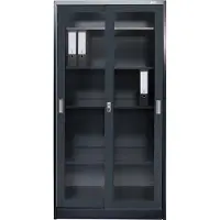 Jet-Line Aktenschrank St. Petersburg in anthrazit Büroschrank