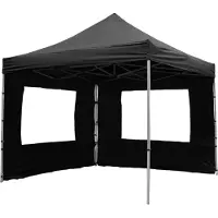 VCM PROFI | Pavillon | Maße ca. 3x3 m | wasserabweisende 180g / m² PE Plane | Partyzelt | Gartenzelt