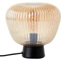Brilliant Tischleuchte 24,5cm Kaizen braun IP20 E27 40 Watt g. f. Normallampe