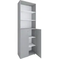 VCM Schuhschrank "XL Holz Großer Schuhschrank Schuhkommode Lona 6", grau, B:70cm T:40cm, Obermaterial: 100% Holz Wood., Schränke, Schuhschrank