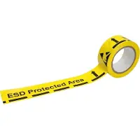 Weitech Bodenmarkierungsband "ESD Protected Area", ESD, 50 mm, 33 m