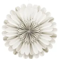 Ebuy24 Järvsön Weihnachtsstern mit Licht Papier Ø60 cm Pendelleuchte beige.