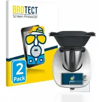 BROTECT 2x Schutzfolie für Vorwerk Thermomix TM6 Displayschutz Displayschutzfolie Folie Matt Entspiegelungsfolie