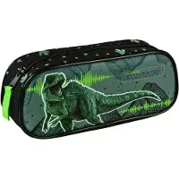 Jurassic World Jurassic World, Weiches Federmäppchen, Mehrfarbig, Abbildung, Reißverschluss, Kind, Mädchen