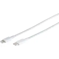 Shiverpeaks S/CONN maximum connectivity USB Lade Kabel, USB-C Stecker auf 8-pin Stecker, PD, weiß, 0,5m (14-13050)