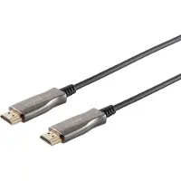 S-Impuls Optisches HDMI Kabel, 4K 60Hz, schwarz
