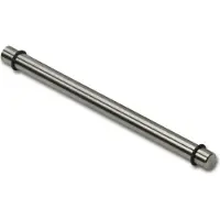 Simausrom Glastablarträger Garda, ø 16 mm, Länge 245 mm, Edelstahl rostfrei