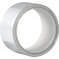 SCHULLER Aluminium Klebeband schwer entflammbar, Aluklebeband Profi 50 mm x 10 m