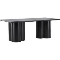 Ebuy24 Esstische Olivia Schwarz