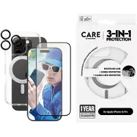 PanzerGlass CARE by - 3-in-1 Protection Bundle - MagSafe-Compatible - iPhone 16 Pro
