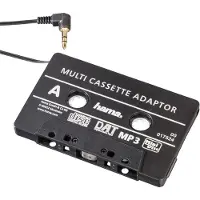 Hama CD Adapter, 35 mm, Schwarz, 102 mm, 64 mm, 12 mm, Audio (35 mm)