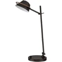 Elstead Lighting Elstead Spencer LED Tischleuchte 1-fach Westliche Bronze