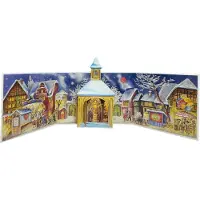 Richard Sellmer Verlag 3D Panorama Adventskalender Kapellenplatz Nostalgie 1956