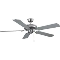 PEGRO BC 892 SuperStar Deckenventilator chrom/silbermatt