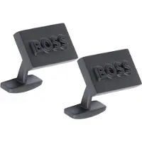 BOSS 50501879-001 Manschettenknöpfe Schwarz Rechteckig B-Blackboss
