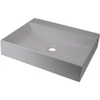 Deante Aufsatzwaschbecken Aus Granit Mit Platz Für Eine Armatur 500x400 Mm