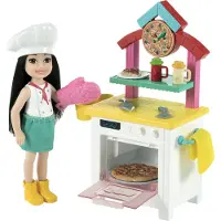 Barbie Chelsea Bäckerin-Spielset mit Puppe und Zubehör