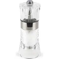 Peugeot Salzmühle OSLO 14cm Acryl Transparent Stahlmahlwerk Gewürzmühle