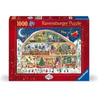 Ravensburger Erwachsenenpuzzle 1000 Teile - Die Weihnachtswerkstatt