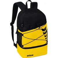 Erima SIX WINGS Rucksack gelb/schwarz 1