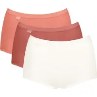 Sloggi Unterhose BASIC+ MAXI Damen-Slip 3er Pack