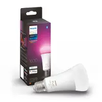 Philips Hue White and Color ambiance E27 - Smarte Lampe A67 - 1600, Intelligentes Leuchtmittel, Bluetooth/Zigbee, Weiß, LED, E27, A67