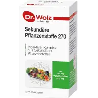Dr. Wolz Sekundäre Pflanzenstoffe 270 Kapseln 120 St