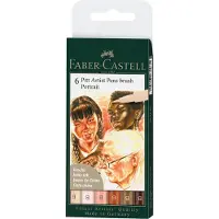 Faber-Castell PITT Artist Brush 6er-Etui Portrait
