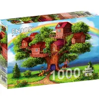 Enjoy Puzzle Puzzle mit 1000 Teilen Enjoy – Baumhäuser