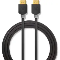 Nedis CVBW34000AT10, 1 m, HDMI Typ A (Standard), HDMI Typ A (Standard), 3D, Anthrazit
